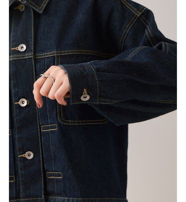 VIS「ボリュームスリーブデニムジャケット」|デニムジャケット|