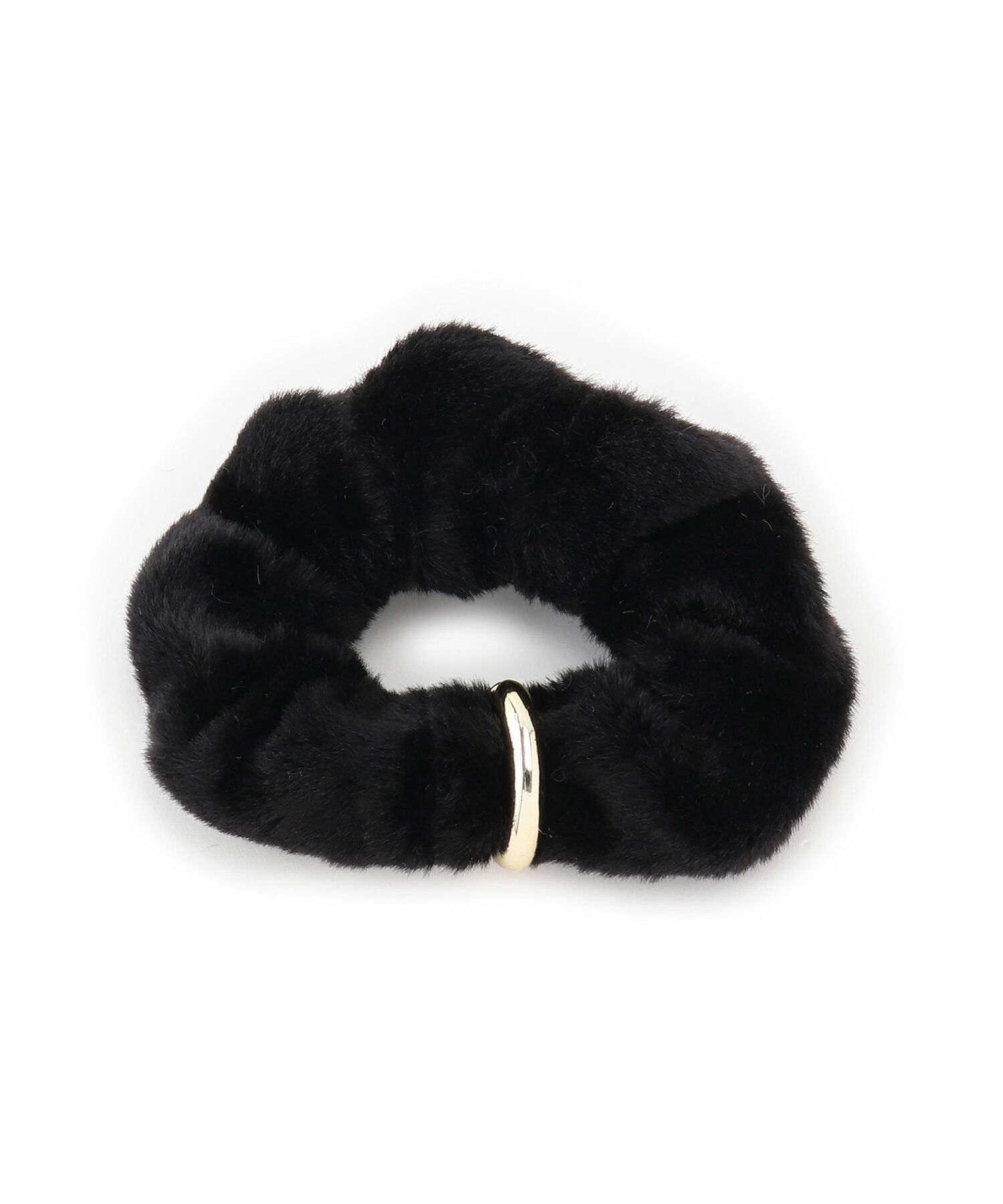 ROPE PICNIC PASSAGE「リングデザインフェイクファーシュシュ」|ヘアゴム・シュシュ|