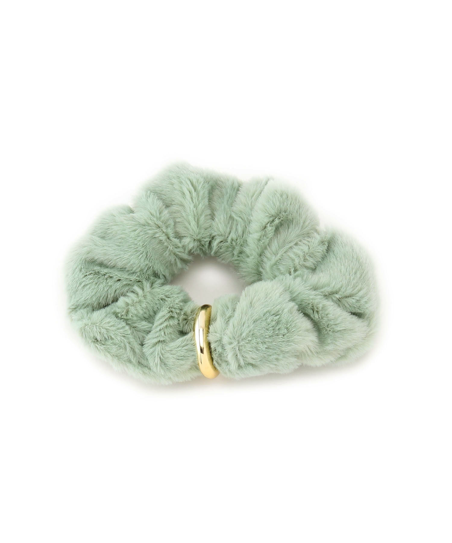 ROPE PICNIC PASSAGE「リングデザインフェイクファーシュシュ」|ヘアゴム・シュシュ|