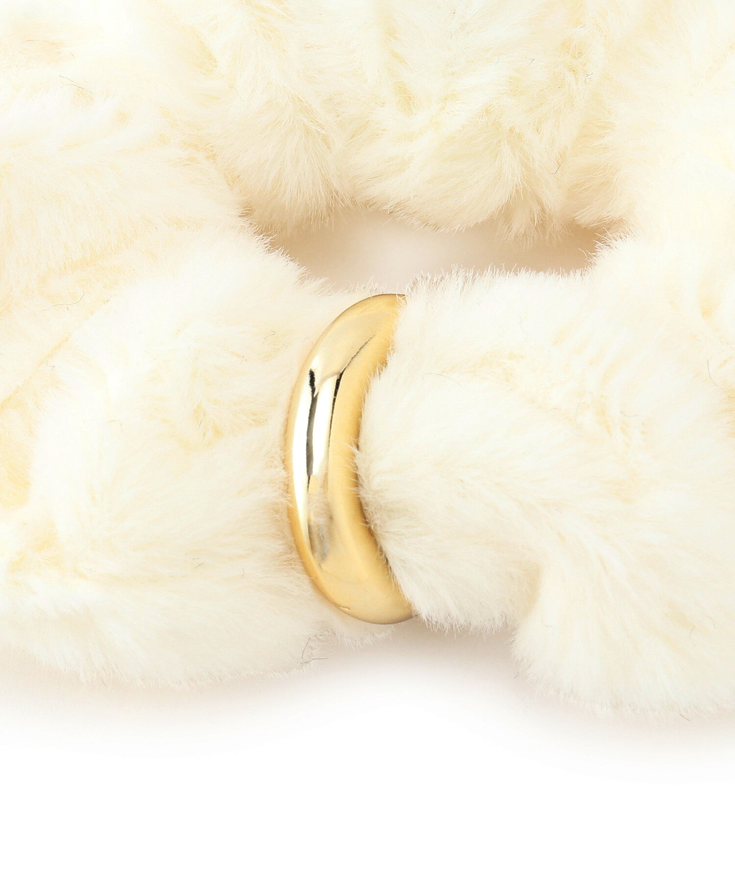 ROPE PICNIC PASSAGE「リングデザインフェイクファーシュシュ」|ヘアゴム・シュシュ|