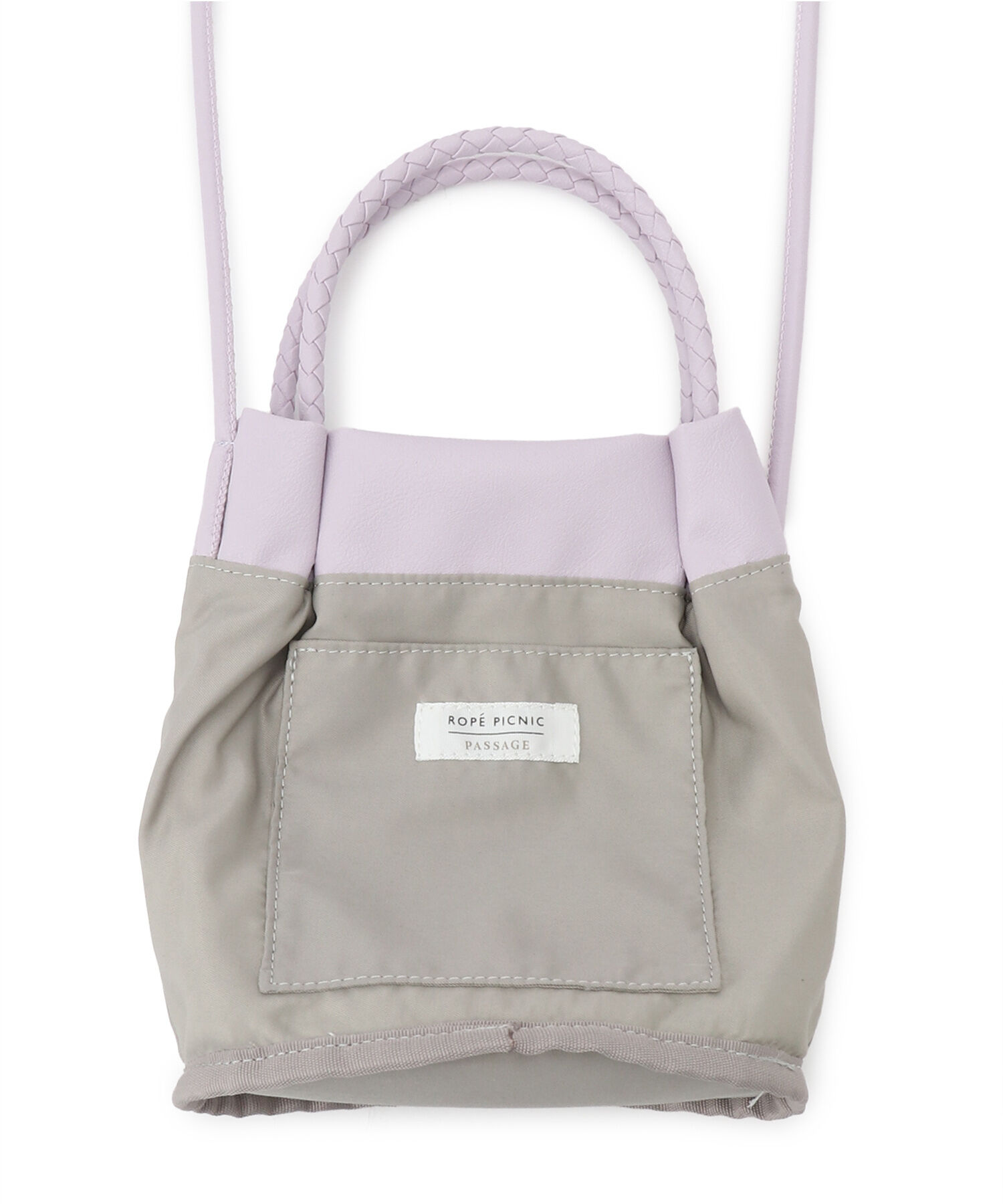 ROPE PICNIC PASSAGE「洗えるメッシュハンドルタックミニショルダーバッグ」|ショルダー・メッセンジャー|