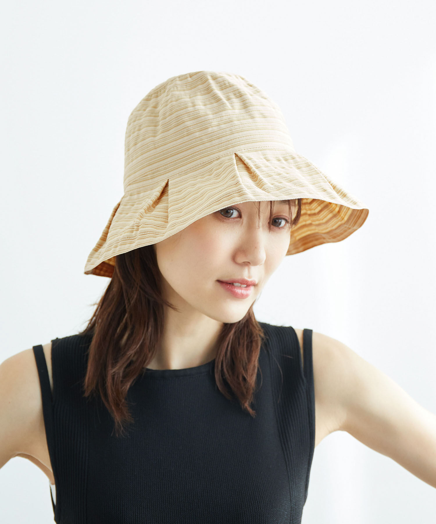 ROPE PICNIC PASSAGE「パッカブルブレードハット」|ハット|ベージュ系(28)