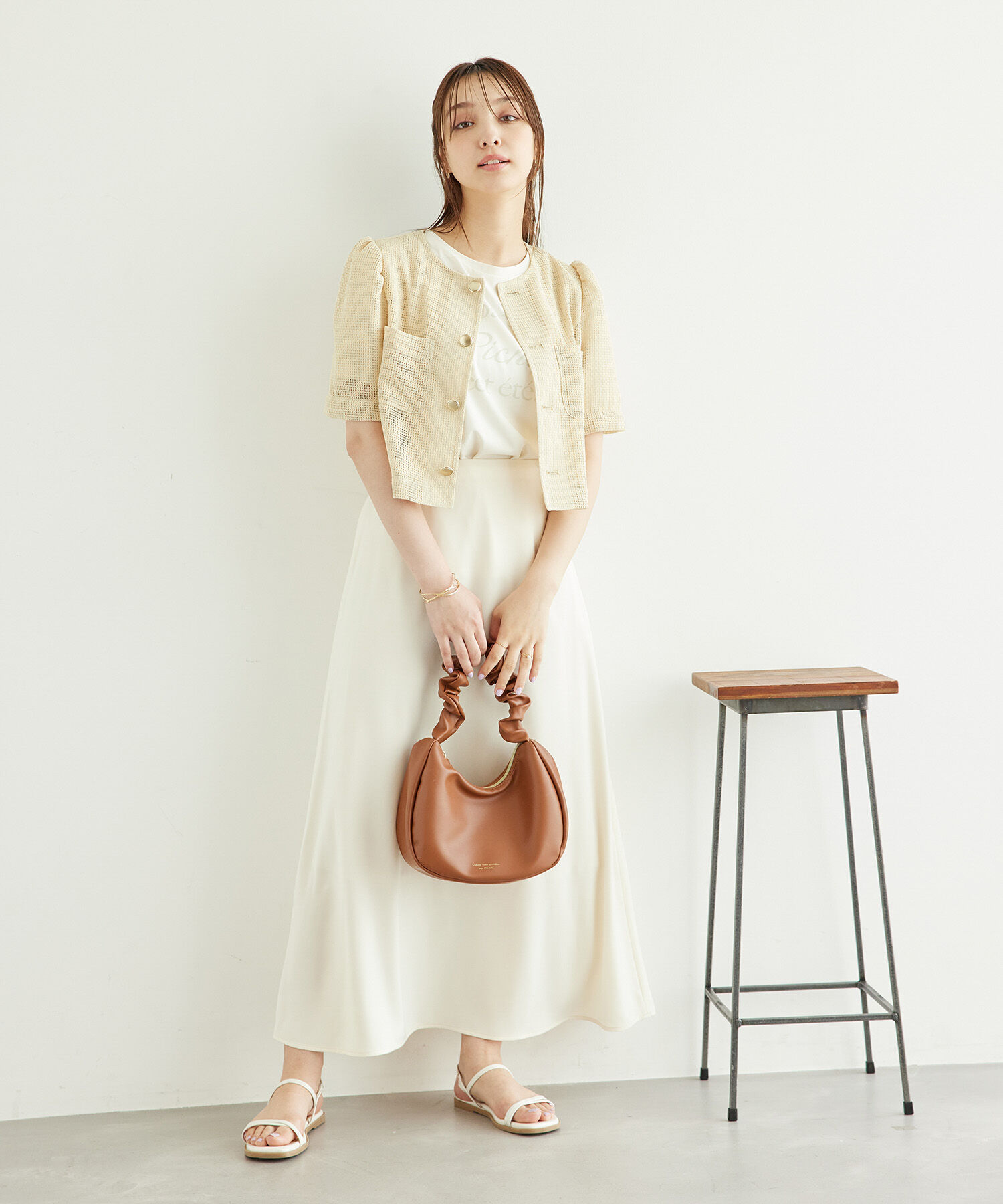 Rope&rsquo;Picnic「【ご好評につき追加生産】カーディジャケット」|ノーカラージャケット|