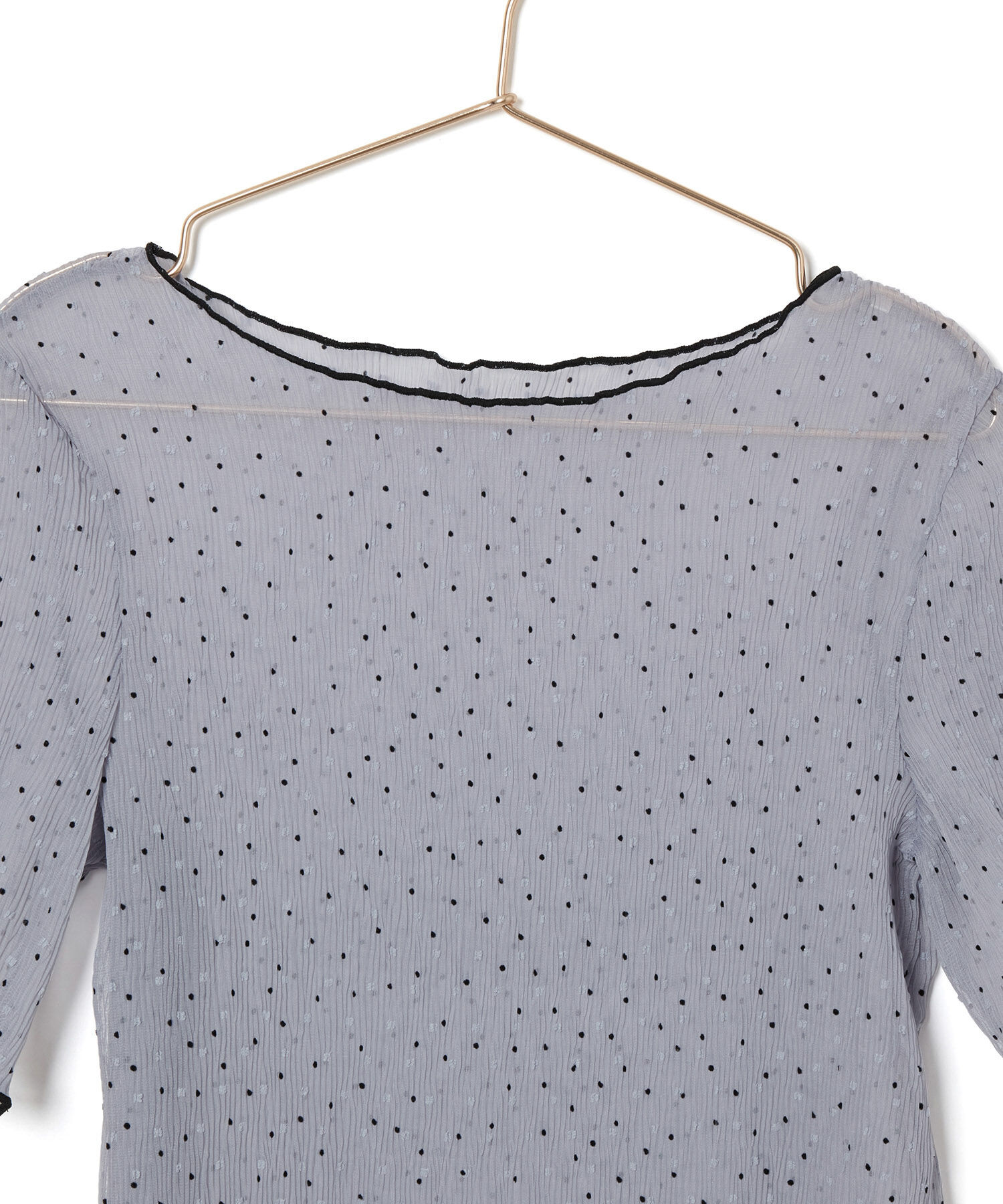 Rope&rsquo;Picnic「ドットシアーブラウス」|シャツ・ブラウス|
