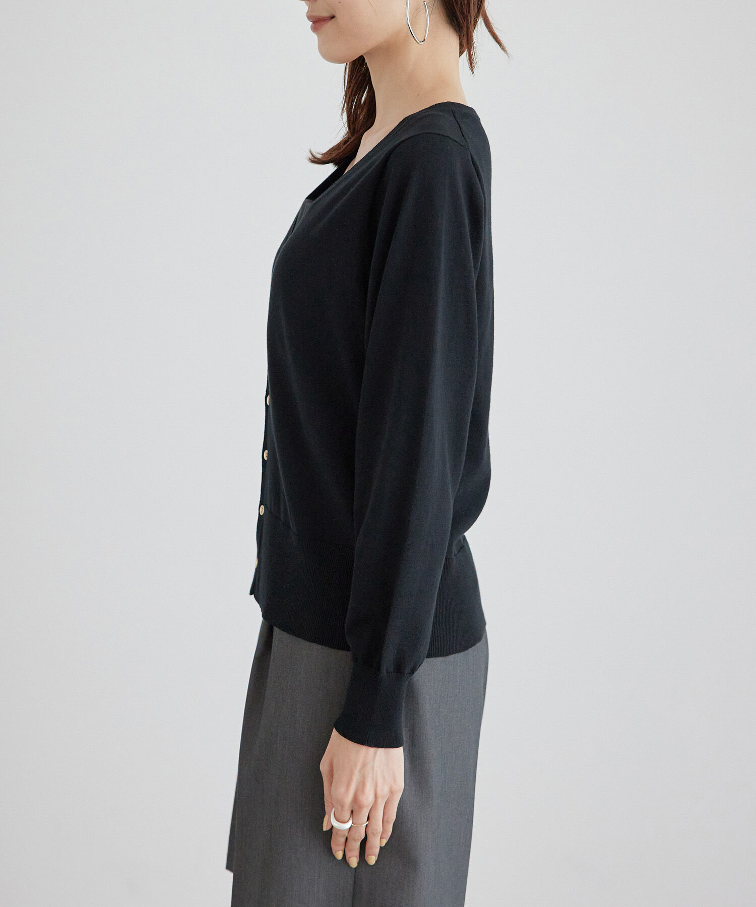 Rope&rsquo;Picnic「総針ニットニットカーディガン」|カーディガン|