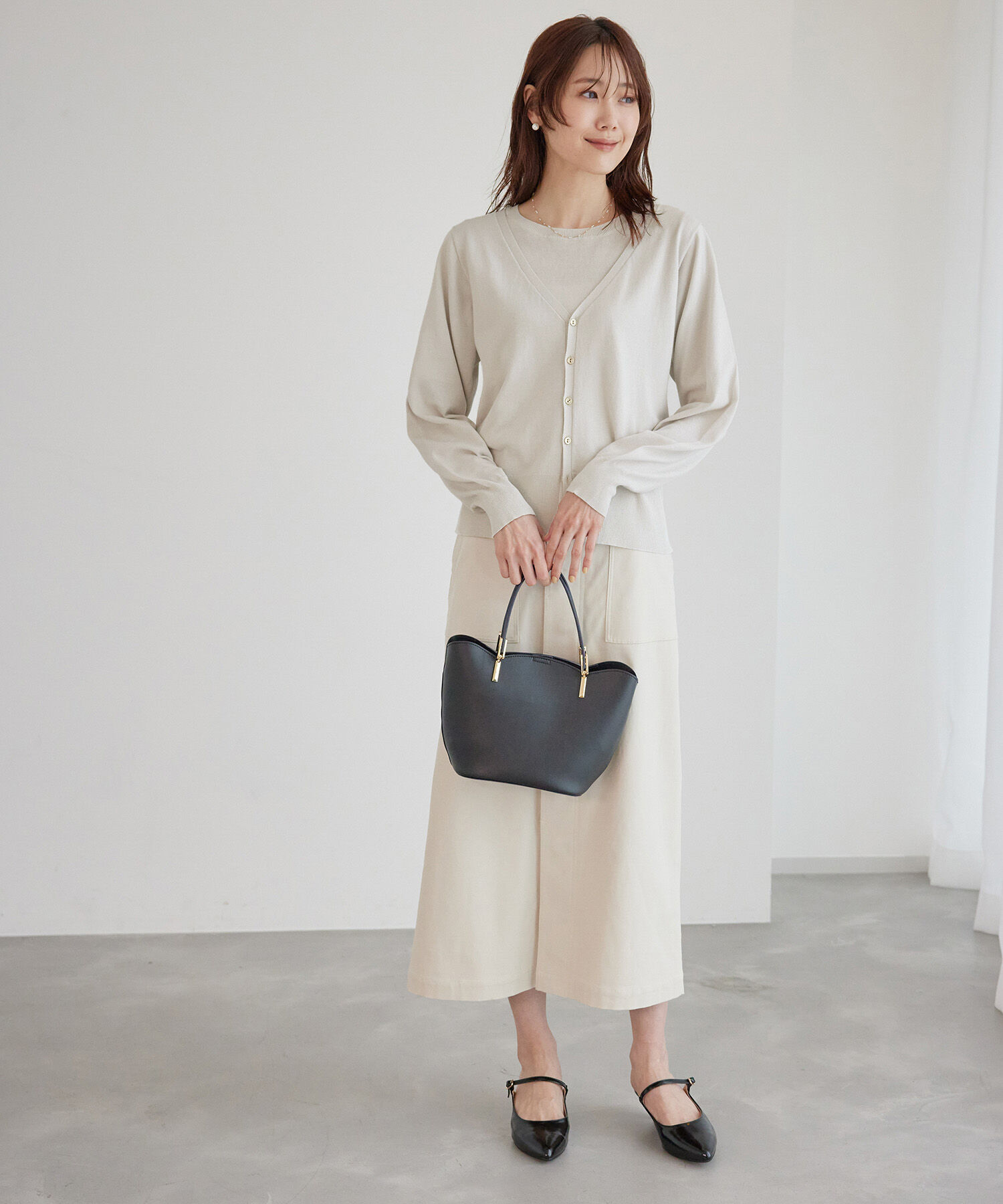 Rope&rsquo;Picnic「総針ニットニットカーディガン」|カーディガン|