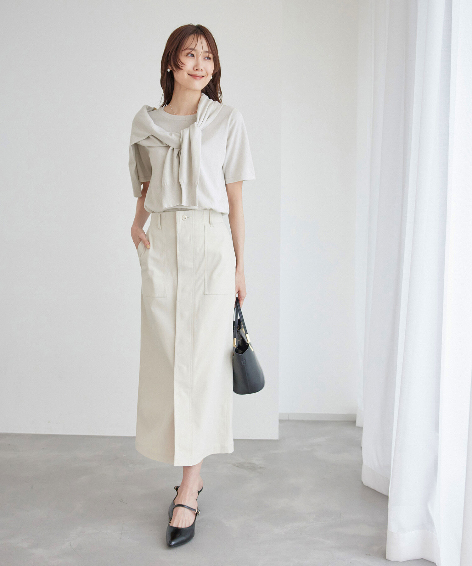 Rope&rsquo;Picnic「総針ニットニットカーディガン」|カーディガン|