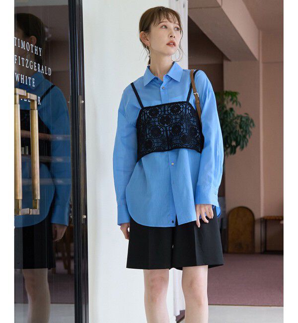 Rope&rsquo;Picnic「ハーフタックパンツ」|チノ|