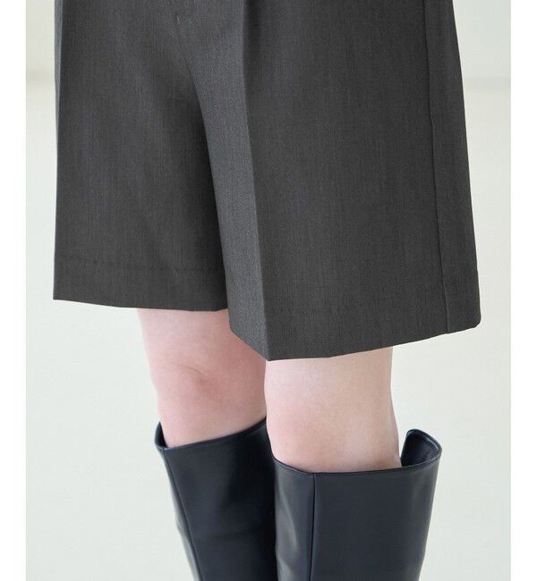 Rope&rsquo;Picnic「ハーフタックパンツ」|チノ|