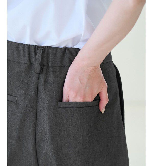 Rope&rsquo;Picnic「ハーフタックパンツ」|チノ|