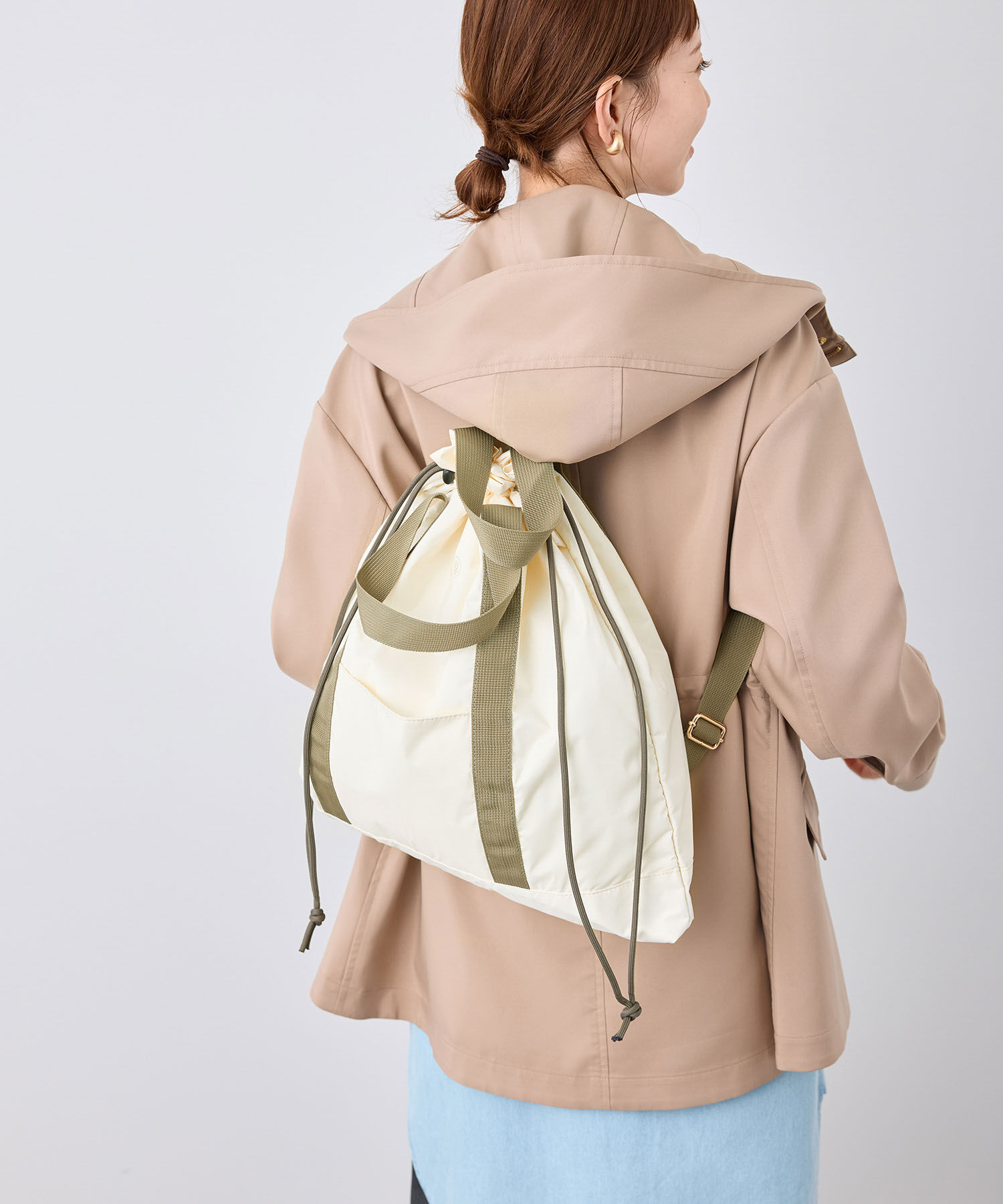 ROPE PICNIC PASSAGE「３WAYはっ水ナイロンショルダートートバック」|トートバッグ|