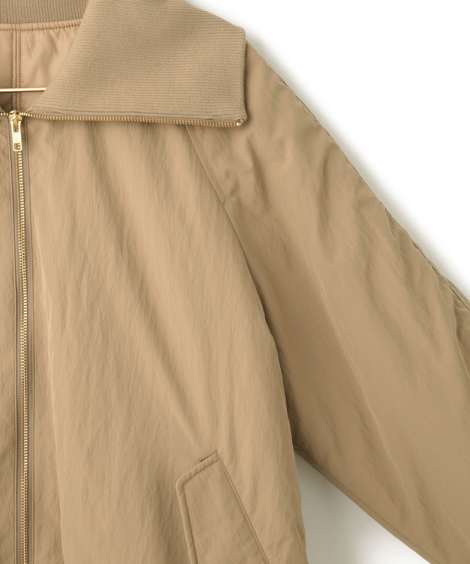 ROPE' PICNIC R「撥水・花粉ガード/中わたスタンドカラーショートブルゾン」|ブルゾン・スタジャン|