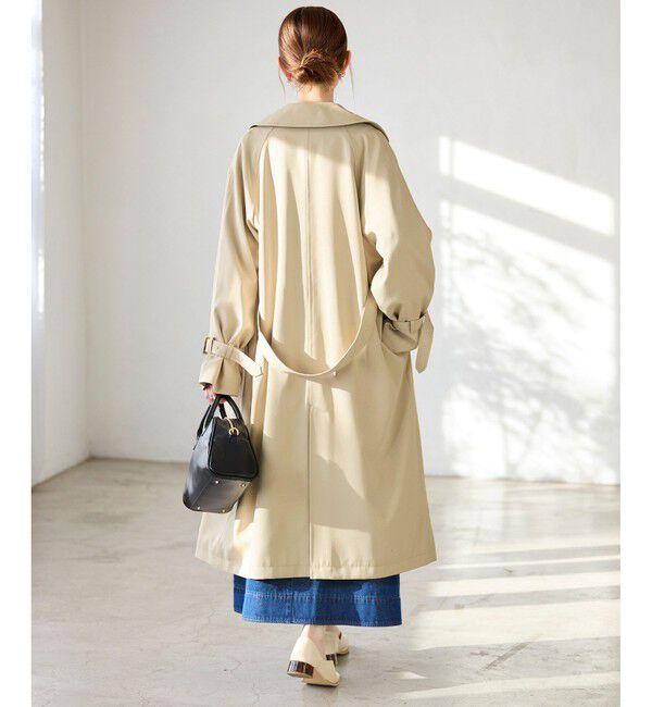 Rope&rsquo;Picnic「撥水加工・花粉ガード/トレンチコート」|トレンチコート|