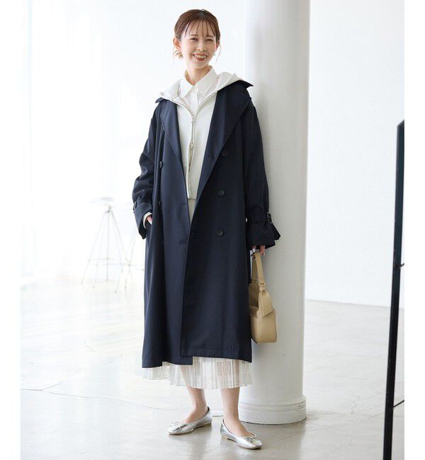 Rope&rsquo;Picnic「撥水加工・花粉ガード/トレンチコート」|トレンチコート|