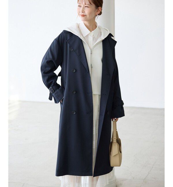 Rope&rsquo;Picnic「撥水加工・花粉ガード/トレンチコート」|トレンチコート|