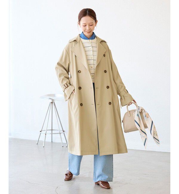 Rope&rsquo;Picnic「撥水加工・花粉ガード/トレンチコート」|トレンチコート|