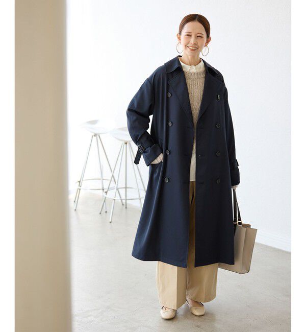 Rope&rsquo;Picnic「撥水加工・花粉ガード/トレンチコート」|トレンチコート|