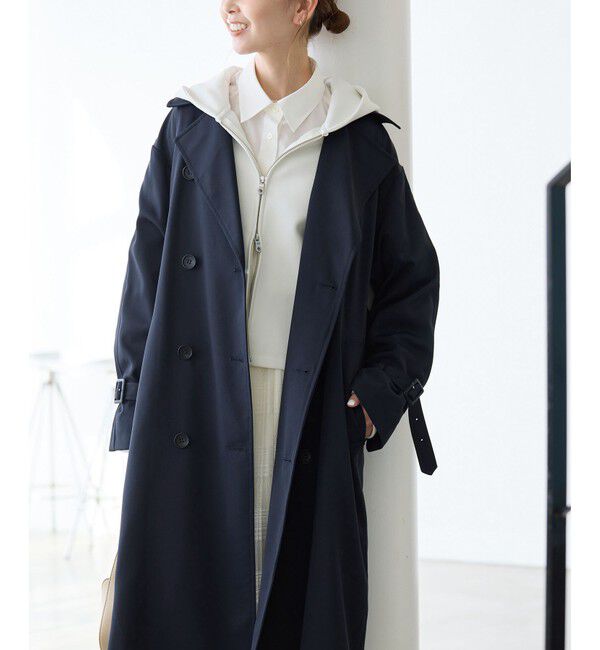 Rope&rsquo;Picnic「撥水加工・花粉ガード/トレンチコート」|トレンチコート|