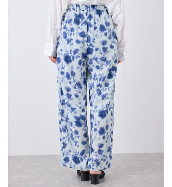 Rope&rsquo;Picnic「フローラルプリントイージーパンツ」|チノ|