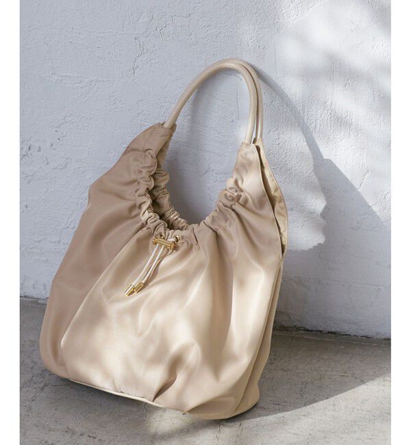 ROPE PICNIC PASSAGE「【撥水加工】ドロストリングギャザートートバッグ」|トートバッグ|