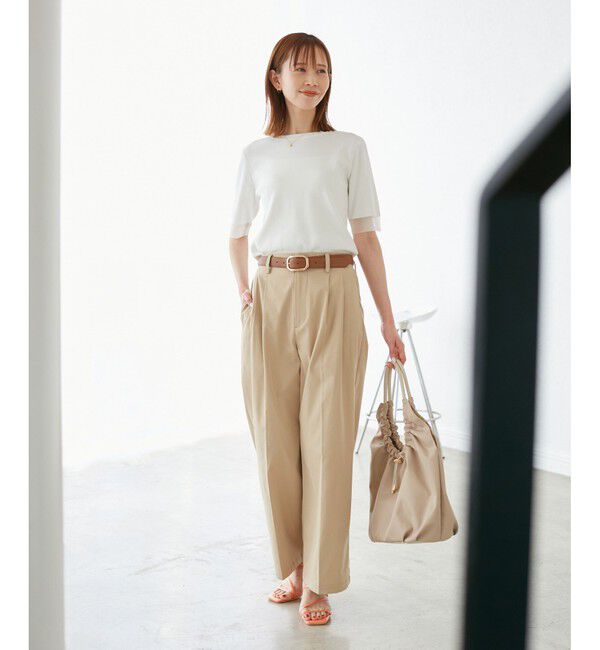 ROPE PICNIC PASSAGE「【撥水加工】ドロストリングギャザートートバッグ」|トートバッグ|