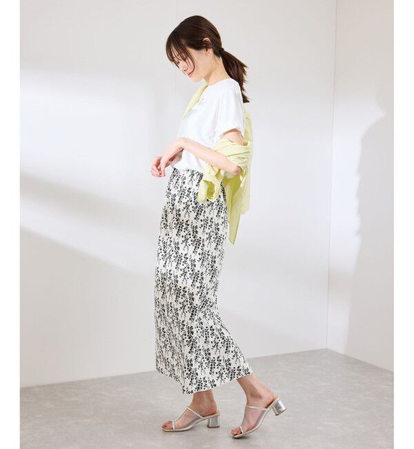 Rope&rsquo;Picnic「フラワープリントスカート/リンクコーデ」|スカート|