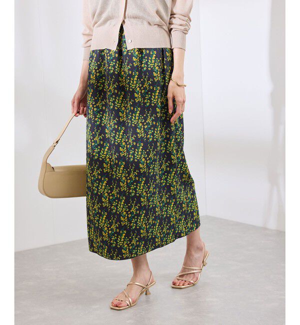 Rope&rsquo;Picnic「フラワープリントスカート/リンクコーデ」|スカート|