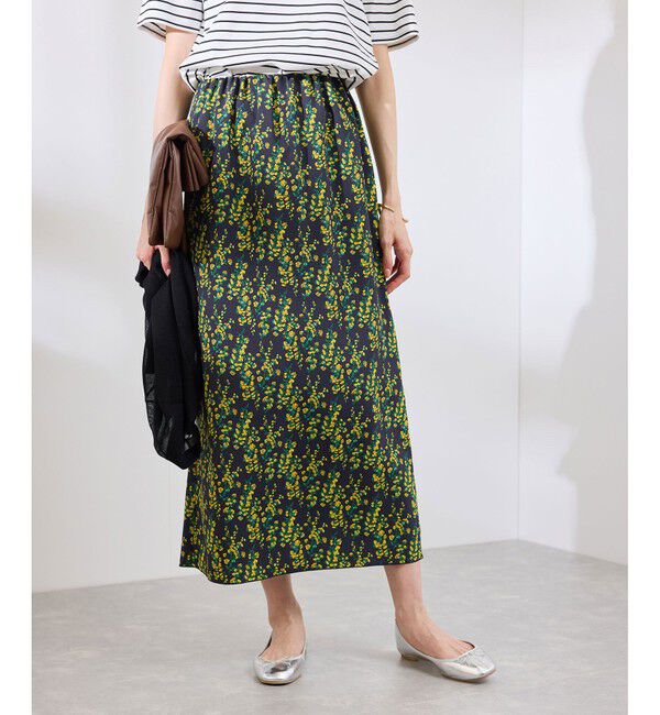 Rope&rsquo;Picnic「フラワープリントスカート/リンクコーデ」|スカート|