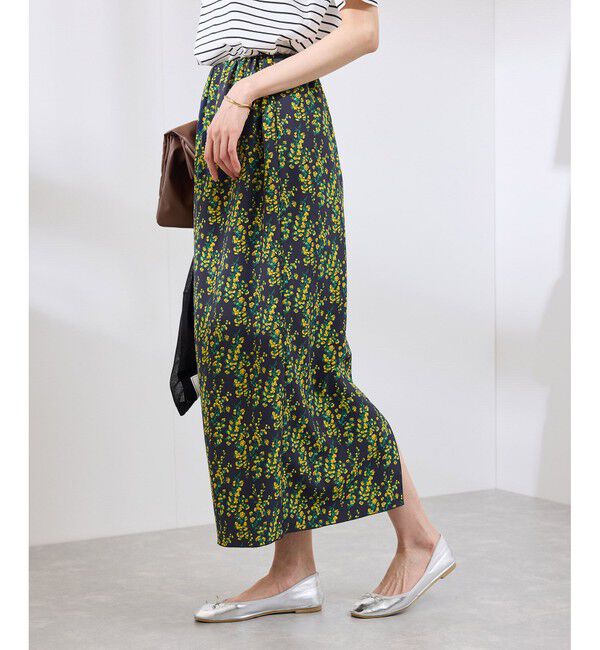 Rope&rsquo;Picnic「フラワープリントスカート/リンクコーデ」|スカート|