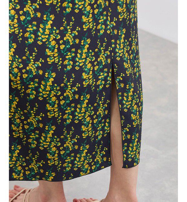 Rope&rsquo;Picnic「フラワープリントスカート/リンクコーデ」|スカート|