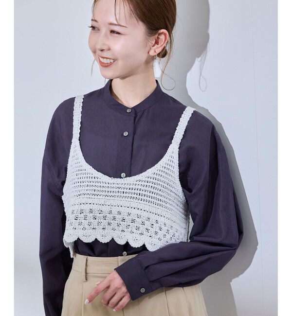 Rope&rsquo;Picnic「クロシェビスチェ/リンクコーデ」|ベスト・ジレ|