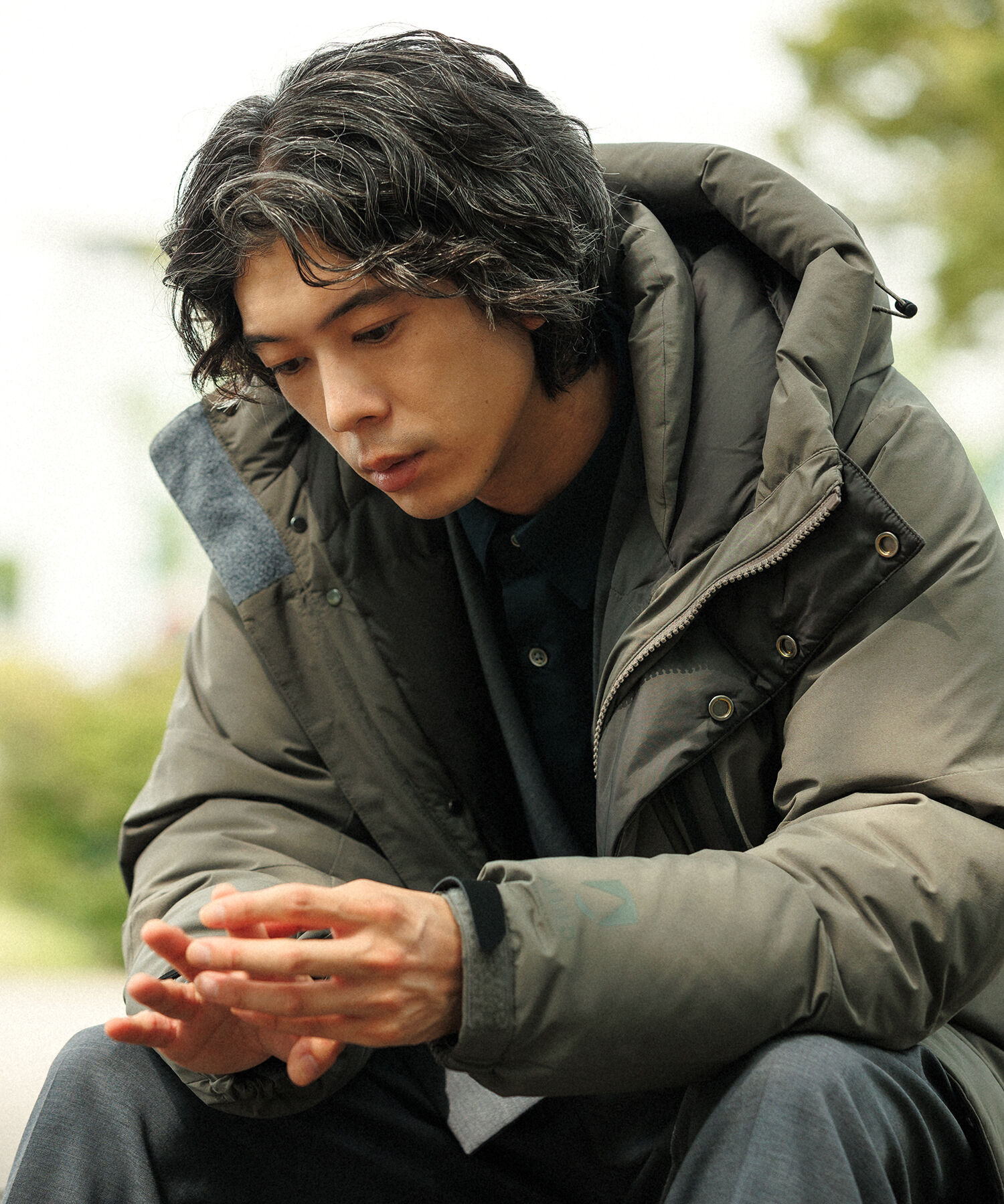 ADAM ET ROPE'「【ALLIED】700FP ショート フーディー ダウンジャケット / ユニセックス」|ダウン|