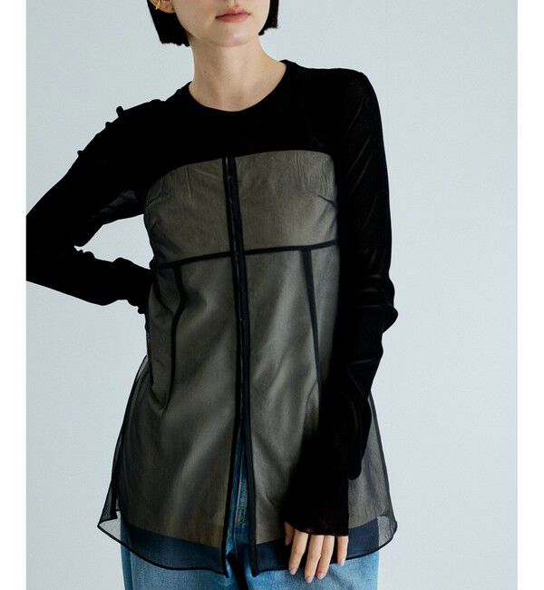 ADAM ET ROPE'「シアーレイヤードビスチェ」|その他|