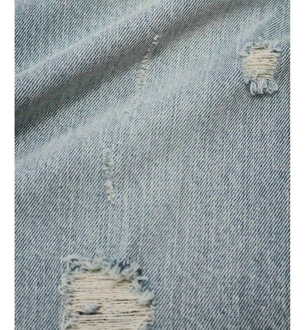 ADAM ET ROPE'「【WEB限定】ワイドストレートデニムパンツ」|デニム|