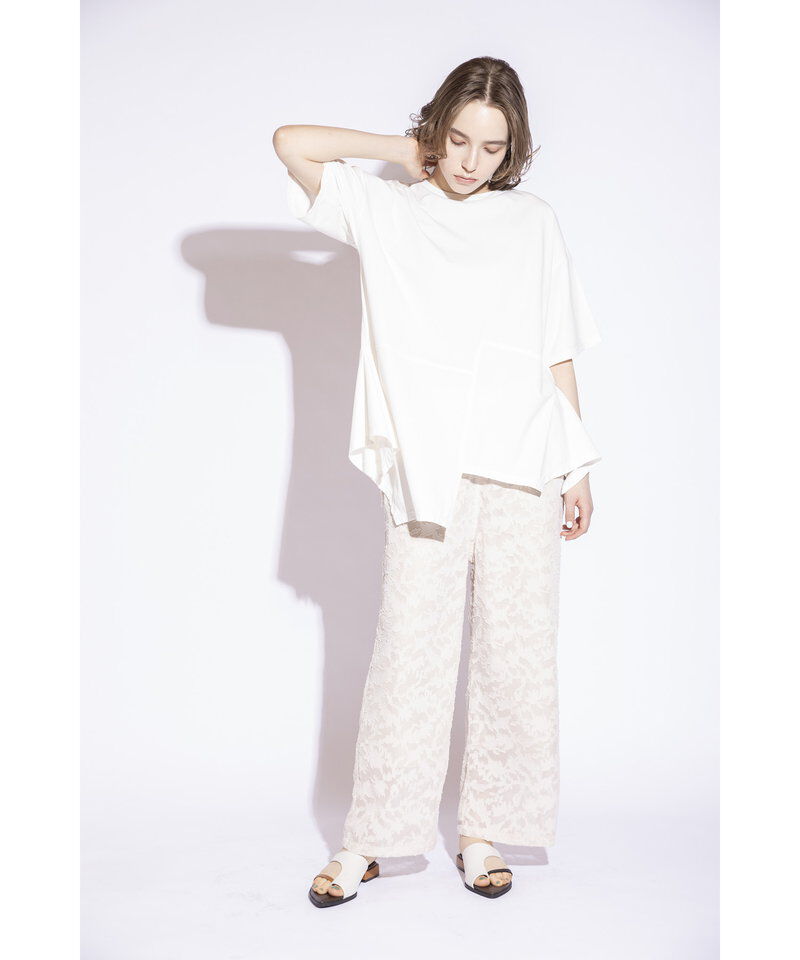  「イレギュラーヘムTシャツ」|Tシャツ・カットソー|