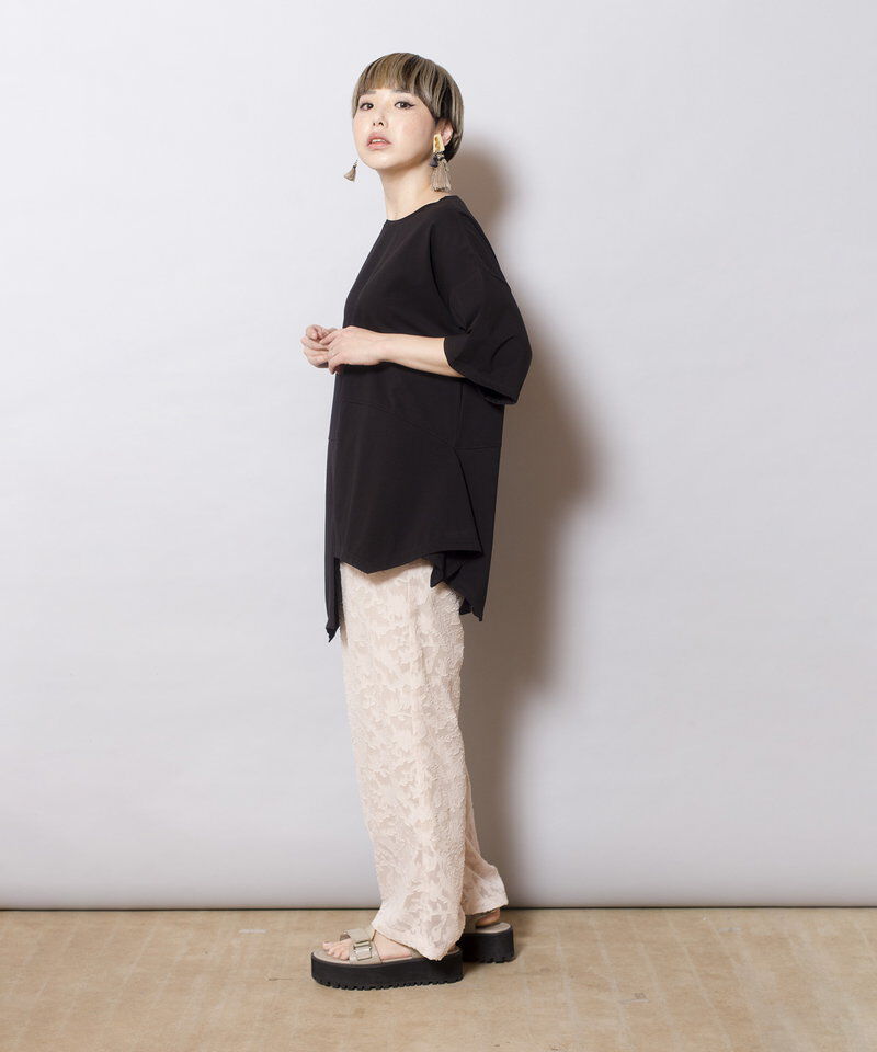 「イレギュラーヘムTシャツ」|Tシャツ・カットソー|