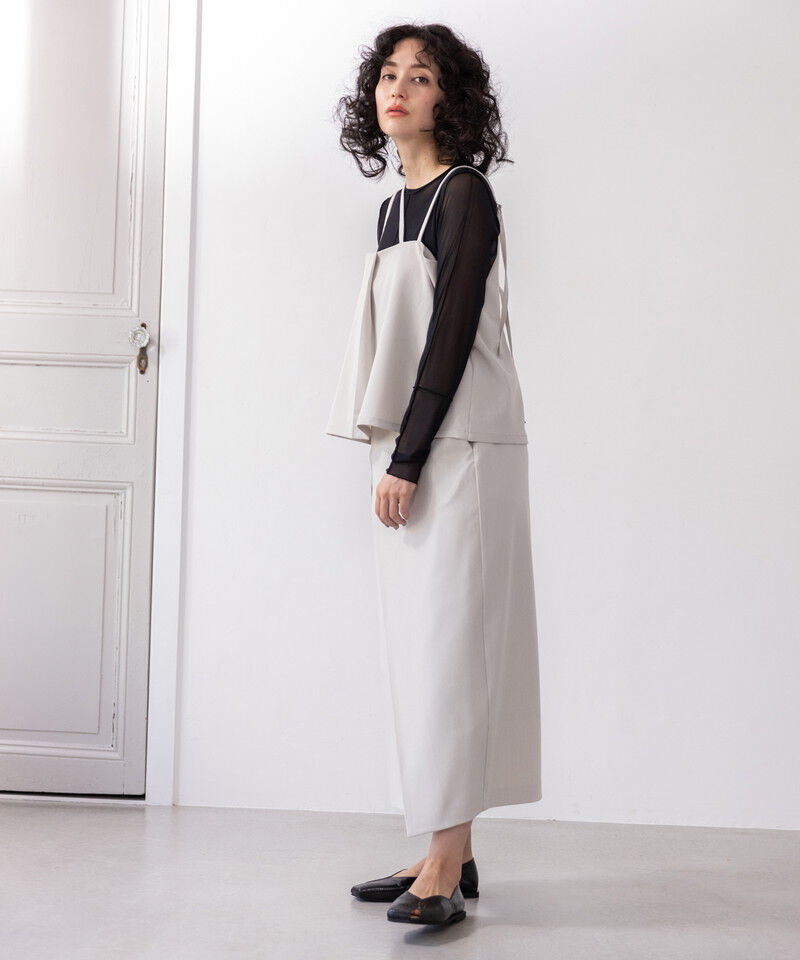  「ラップタイトロングスカート」|タイト|