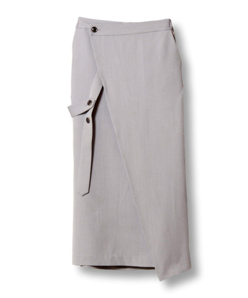  「ラップタイトロングスカート」|タイト|