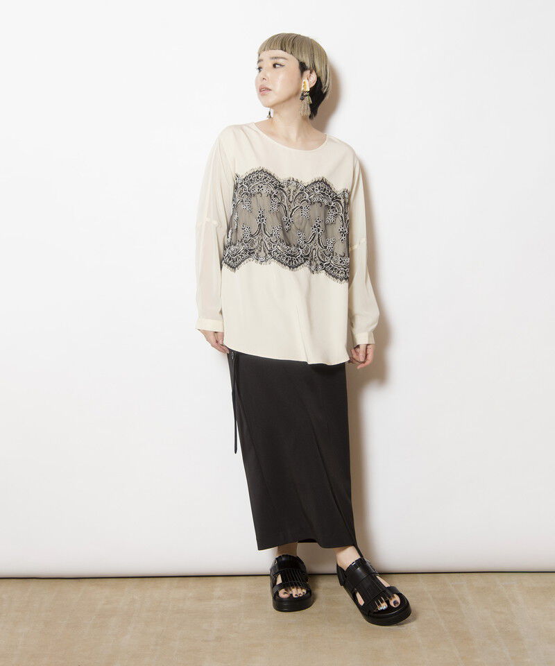  「ラップタイトロングスカート」|タイト|