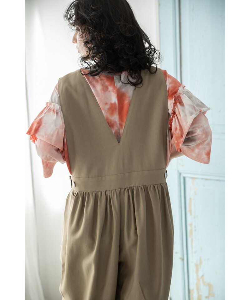  「2WAYギャザーオールインワン」|オールインワン|