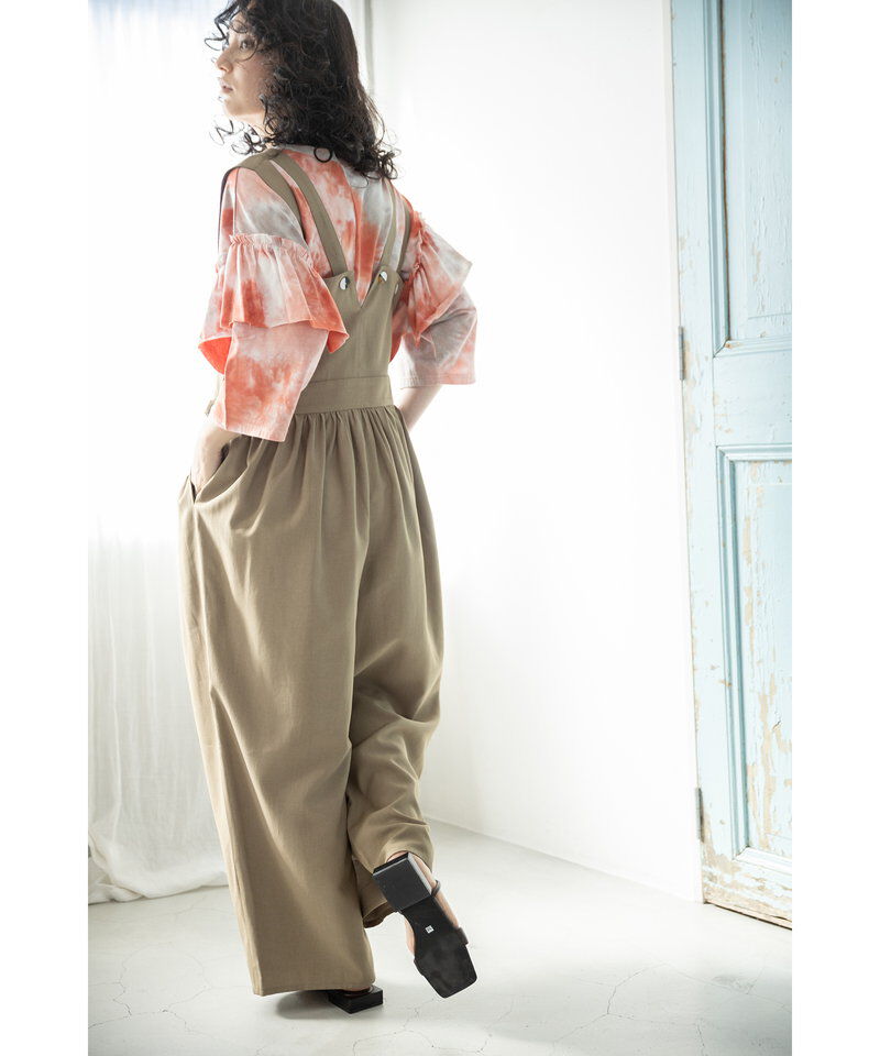  「2WAYギャザーオールインワン」|オールインワン|