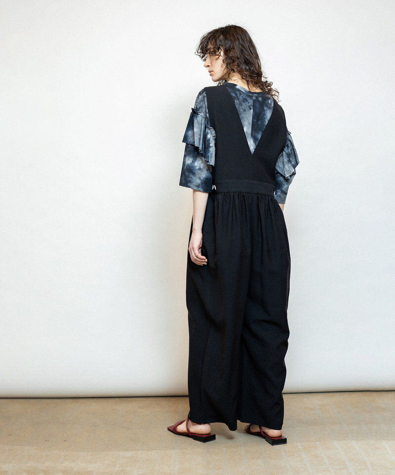  「2WAYギャザーオールインワン」|オールインワン|