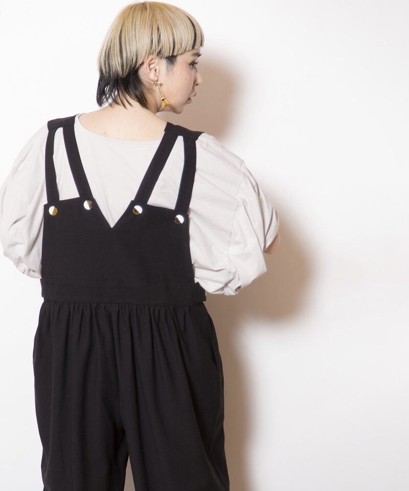  「2WAYギャザーオールインワン」|オールインワン|