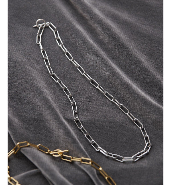 THE PAUSE「【THE PAUSE】スリムチェーンネックレス 2」|リング|シルバー