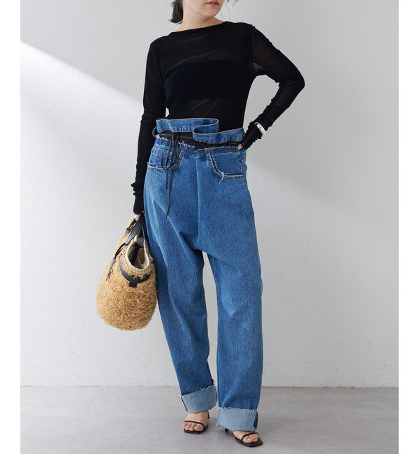  「フロッキーバックシャンカットソー」|Tシャツ・カットソー|