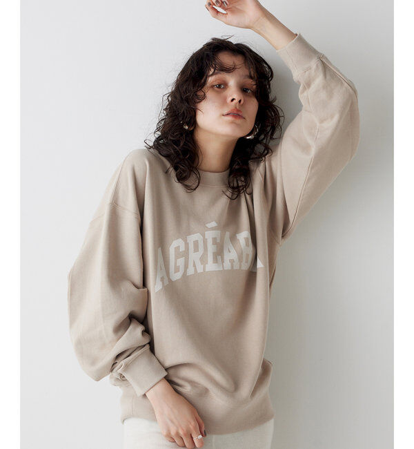 THE PAUSE「【THE PAUSE】ロゴスウェットプルオーバー」|Tシャツ・カットソー|