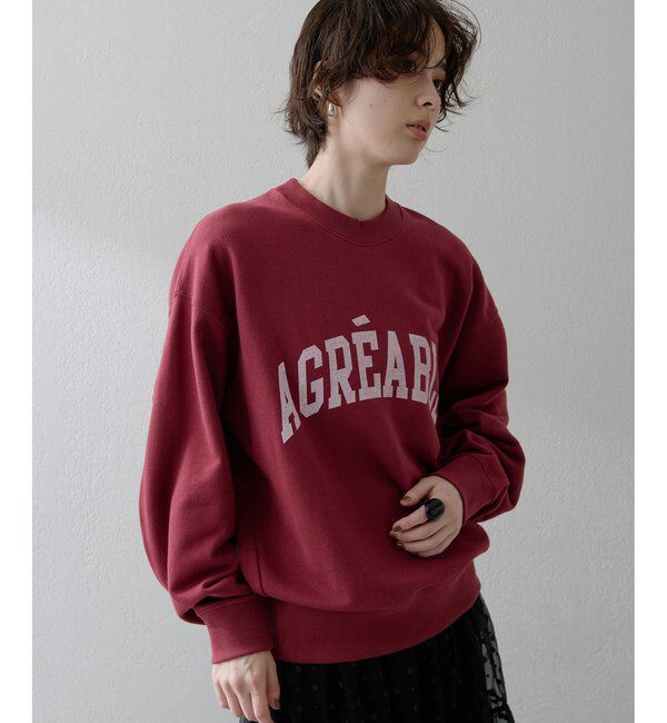 THE PAUSE「【THE PAUSE】ロゴスウェットプルオーバー」|Tシャツ・カットソー|