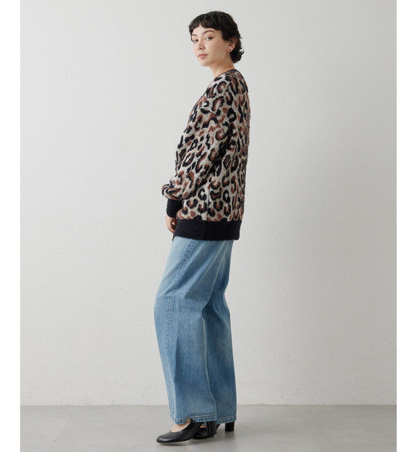  「ワイドフレアデニムパンツ」|チノ|