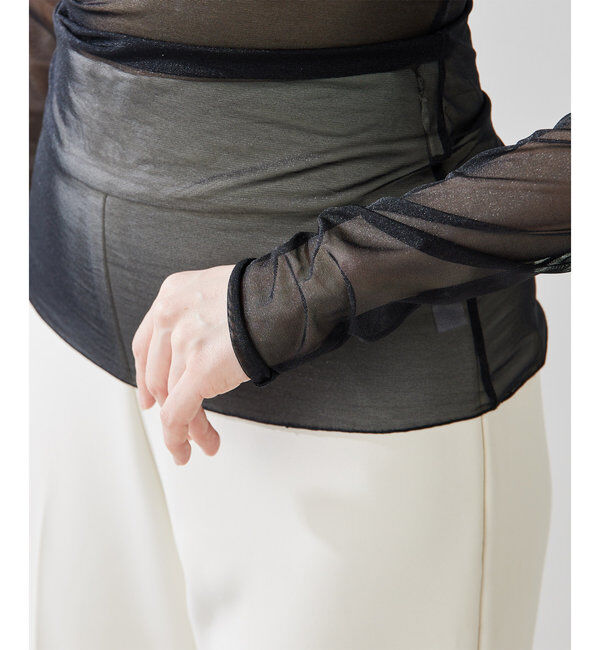  「【NICENICE MOMENT】MESH LS SHELL」|インナー|