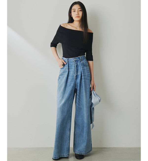  「オフショルニットプルオーバー」|ニット・セーター|